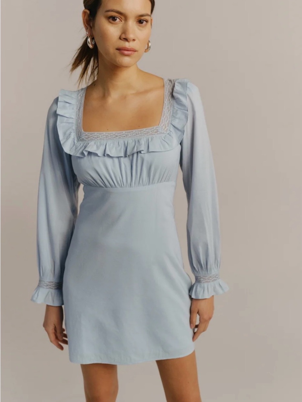 Reformation Burke Dress Mineral - Size 2